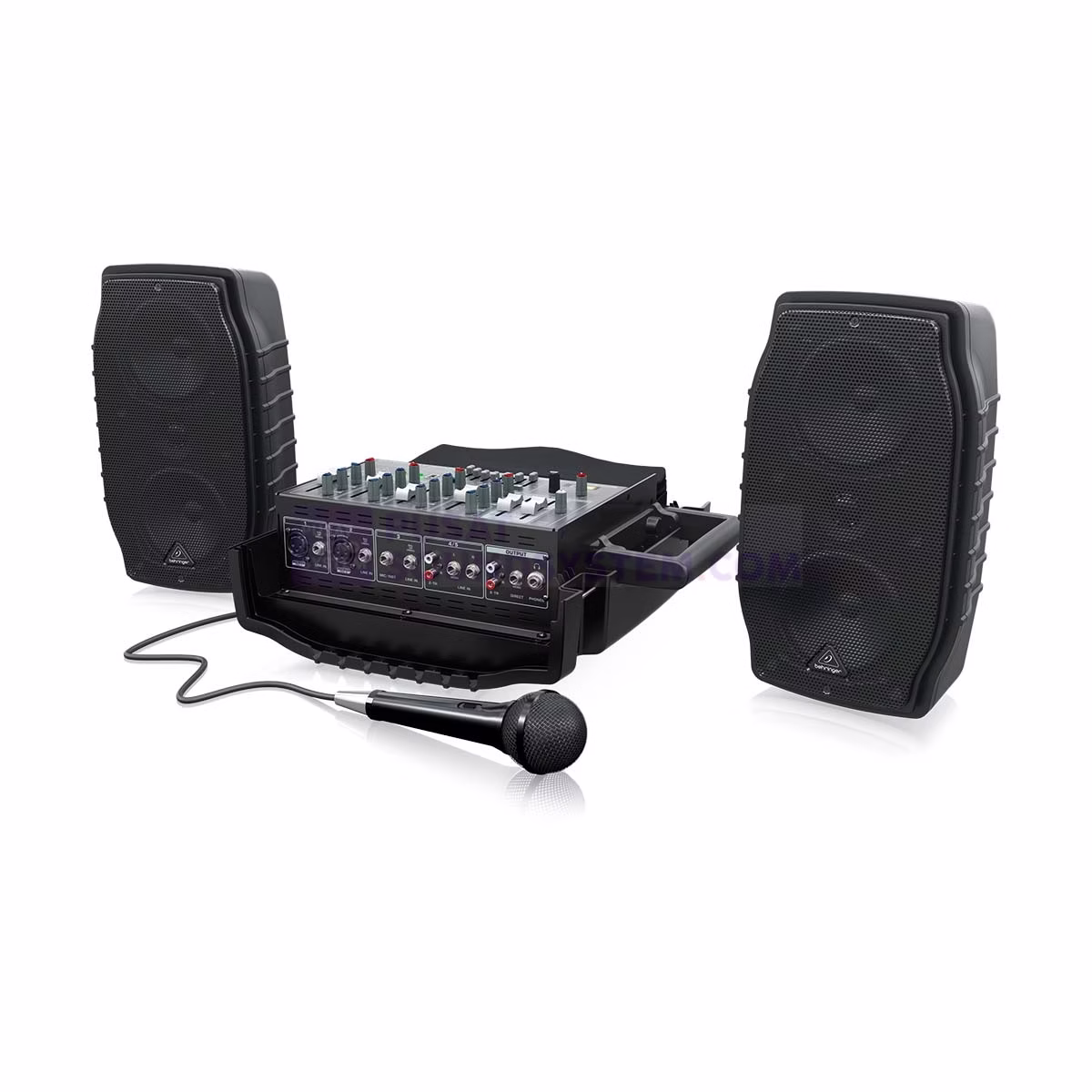 Behringer PPA200BT Speaker Portable PA System 4 Inch 2 Way 200 Watt
