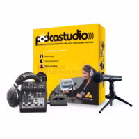 Behringer Podcastudio USB Bundle with USB/Audio Interface
