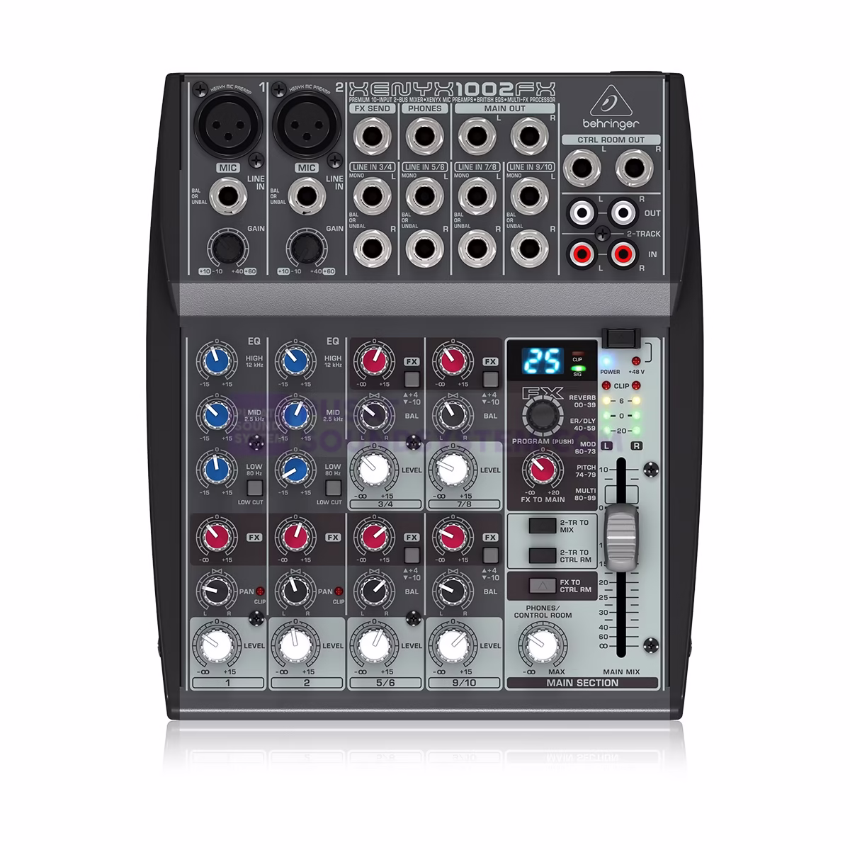 Behringer Xenyx 1002FX Mixer Analog 10 Channel - Image 2
