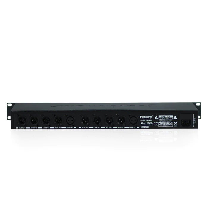Betavo BEQ-2204XL Crossover Audio 2 Channel 2 Way / 3 Way / 4 Way - Image 2