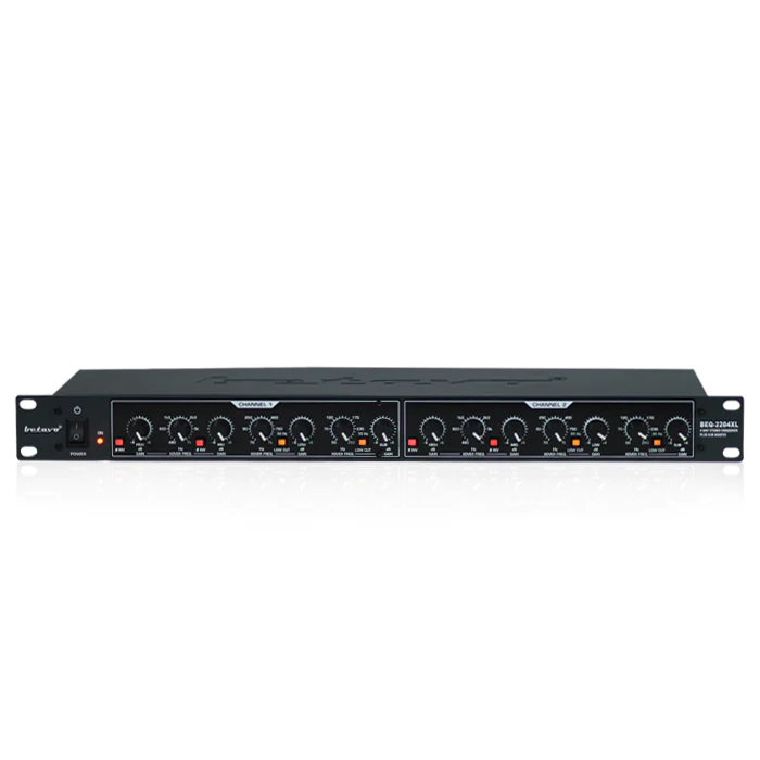 Betavo BEQ-2204XL Crossover Audio 2 Channel 2 Way / 3 Way / 4 Way