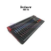 Betavo MX-16 Mixer Audio Analog 16 Channel (Bluetooth, USB, Effect, EQ, Phantom)