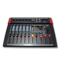Betavo PMX-66 Power Mixer 6 Channel 300 Watt (Bluetooth, USB, Efek EQ)