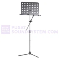 Betavo SB-101 Stand Book Musik Tripod Kaki 3 Telescopic + Boom Mic Holder