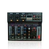 Betavo SM 4 Mixer Audio Analog 4 Channel (Bluetooth, USB, Efek, EQ, Phantom)