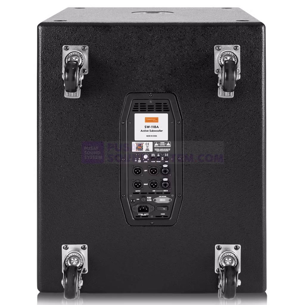 Celectron SW-118A Subwoofer Aktif 18 Inch 1300W - Image 2