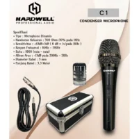 Hardwell C1 Mic Kabel Pegang Handheld Dynamic Cardioid