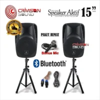 Crimson SHOW 15 Speaker Portable PA System 15 Inch 2 Way 200 Watt