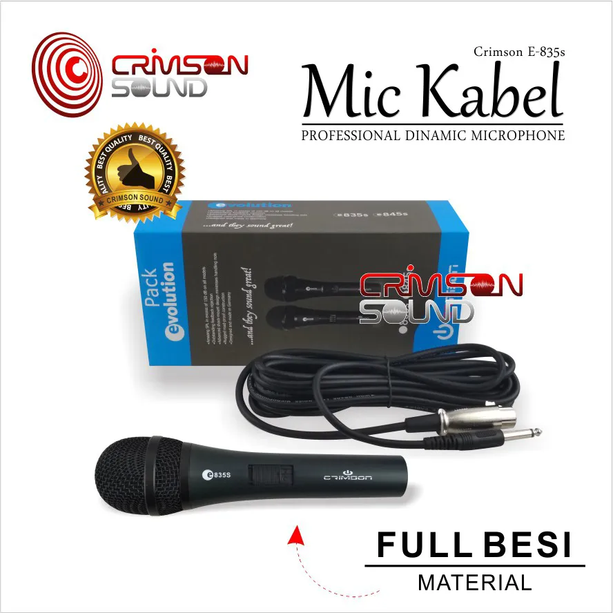 Crimson Sound E 835 Crimson