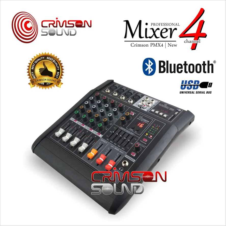 Crimson Sound PMX4 Mixer Analog 4 Channel