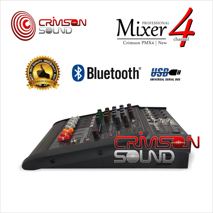 Crimson Sound PMX4 Mixer Analog 4 Channel - Image 3
