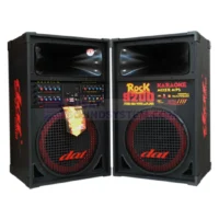 DAT 9200 ROCK VINYL Speaker Portable PA system 12 Inch 2 Way