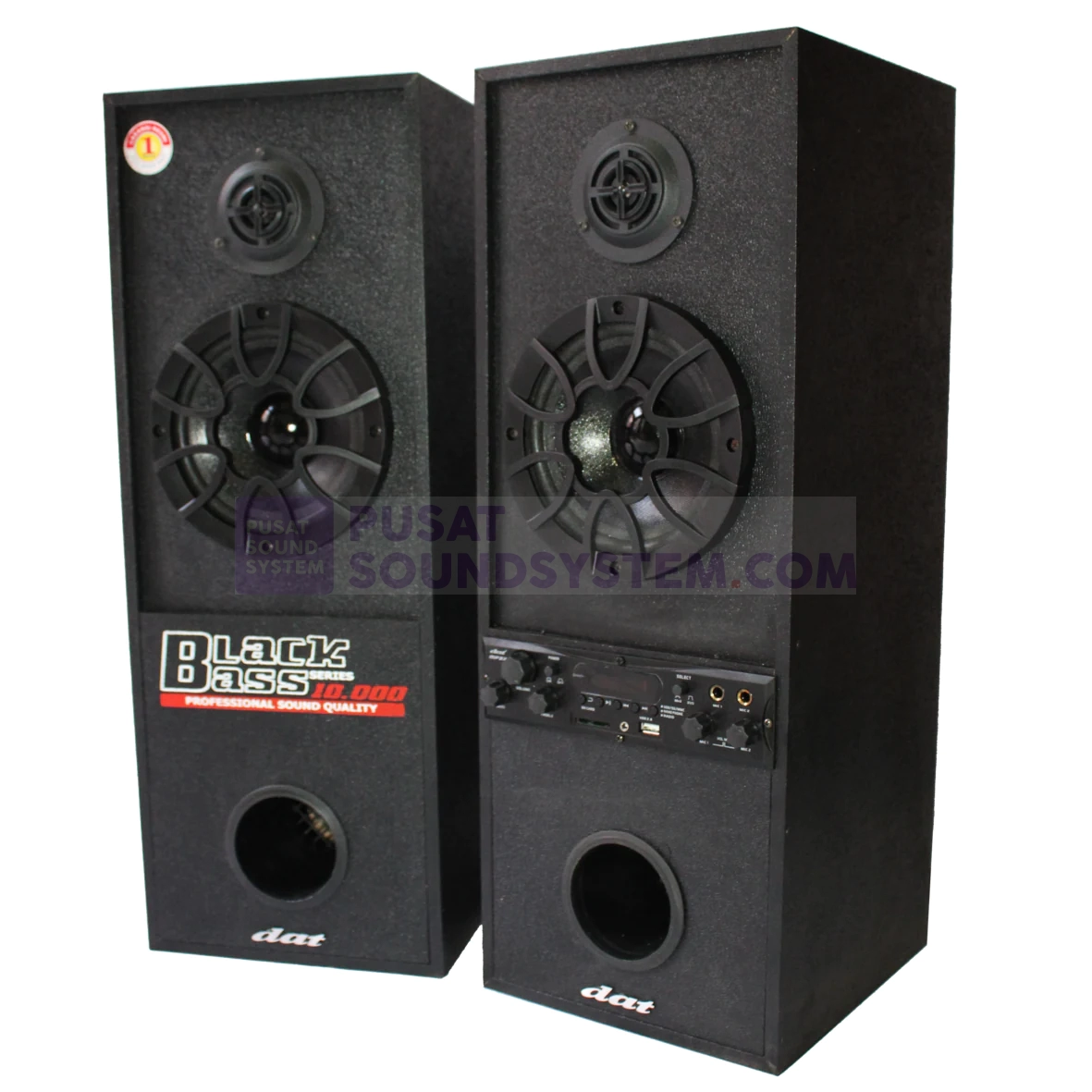 DAT BLACK BASS 10000 Speaker Aktif Pasif 10 Inch 2 Way