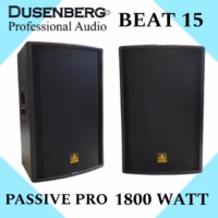 DUSENBERG BEAT 15 PRO Speaker Pasif 15 Inch 2 Way 8 Ohm 1800 Watt