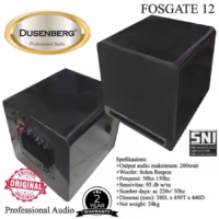 DUSENBERG FOSGATE 12 Subwoofer Aktif 12 Inch 200 Watt