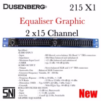 Dusenberg 215 XL X1 Graphic Equalizer 15 Band 2 Channel