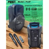 FEST P12F Speaker Meeting Portable Wireless 2 Way 12 Inch