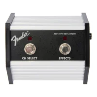 Fender 2-BUTTON FOOTSWITCH CHANNEL SELECT-EFFECTS ON-OFF