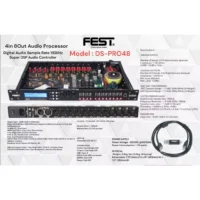 Fest Audio DS-PRO48 DLMS Speaker Mangement 4×8 (4 Input 8 Output)