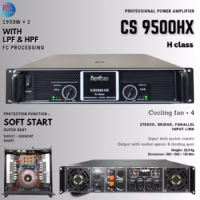 Firstclass CS 9500HX Power Amplifier 2 Channel Class H 1900 Watt
