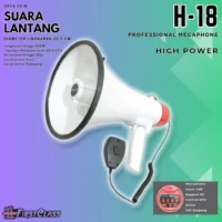 Firstclass H 18 Megaphone Pegang Handheld 30 Watt (Bluetooth, USB, MP3, SD Card)