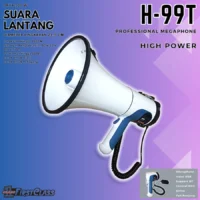 Firstclass H 99T Megaphone Pegang Handheld 100 Watt (Sirene, MP3, USB, Bluetooth, SD Card)