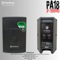 Firstclass JP 999PRO PA 18 Speaker Pasif 8 Inch 2 Way 8 Ohm 400 Watt
