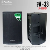 Firstclass JP-999PRO PA-33 Speaker Pasif 15 Inch 2 Way 8 Ohm 1200 Watt