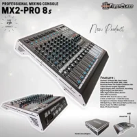 Firstclass MX2 PRO8S Mixer Analog 6 Channel