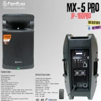 Firstclass MX5 PRO Speaker Aktif 15 Inch 2 Way 750 Watt