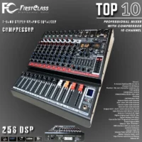 Firstclass TOP 10 Mixer Analog 10 Channel