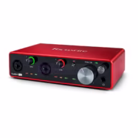 Focusrite Scarlett 4i4 4×4 USB Audio/MIDI Interface (3rd Generation)