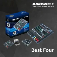 Hardwell BEST Four Mixer Audio Analog 6 Channel (Bluetooth, USB)