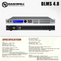 Hardwell DLMS 4.8 DLMS Speaker Management 4 Channel 4×8 (4 Input 8 Output)