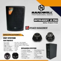 Hardwell Intelegent 12 PRO Speaker Aktif 12 Inch 2 Way 700 Watt