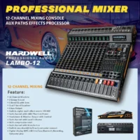 Hardwell Lambo 12 Mixer Analog 12 Channel