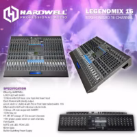 Hardwell LegendMix 16 Mixer Audio Analog 16 Channel (Efek, EQ, Phantom)