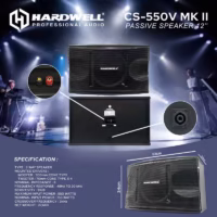 Hardwell CS 550V MK II Speaker Karaoke Pasif 12 Inch 2 Way 8 Ohm 500 Watt