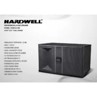 Hardwell Famous 10 II Speaker Karaoke Pasif 10 Inch 2 Way 8 Ohm 300 Watt