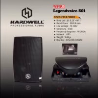 Hardwell Legend Voice 501 Speaker Dinding Pasif 5.25 Inch 2 Way 8 Ohm 50 Watt