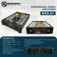 Hardwell GH3.0+ Power Amplifier 2 Channel 1500 Watt