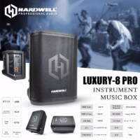Hardwell Luxury 8 Pro Speaker Meeting Portable Wireless 8 Inch 2 Way 600 Watt