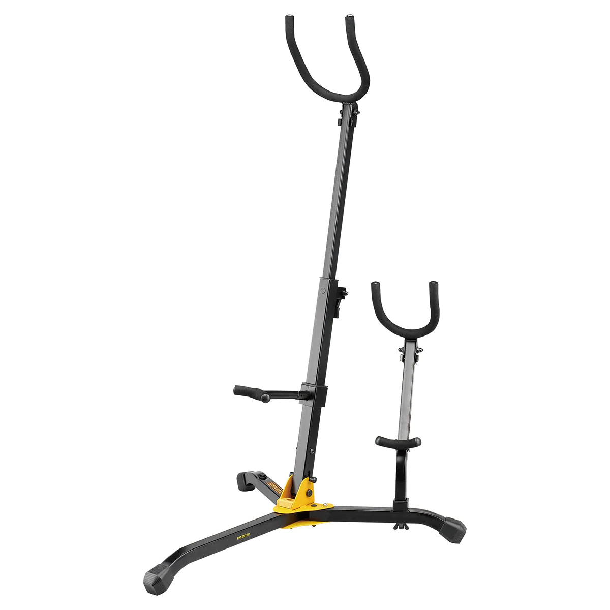 Hercules DS536B Stand Saxophone Bariatone, Alto dan Tenor