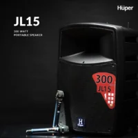 Huper JL15 Speaker Meeting Portable Wireless 15 Inch 2 Way 300 Watt