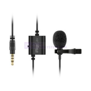 IK Multimedia iRig Mic Field Lav Lavalier Condenser Microphone
