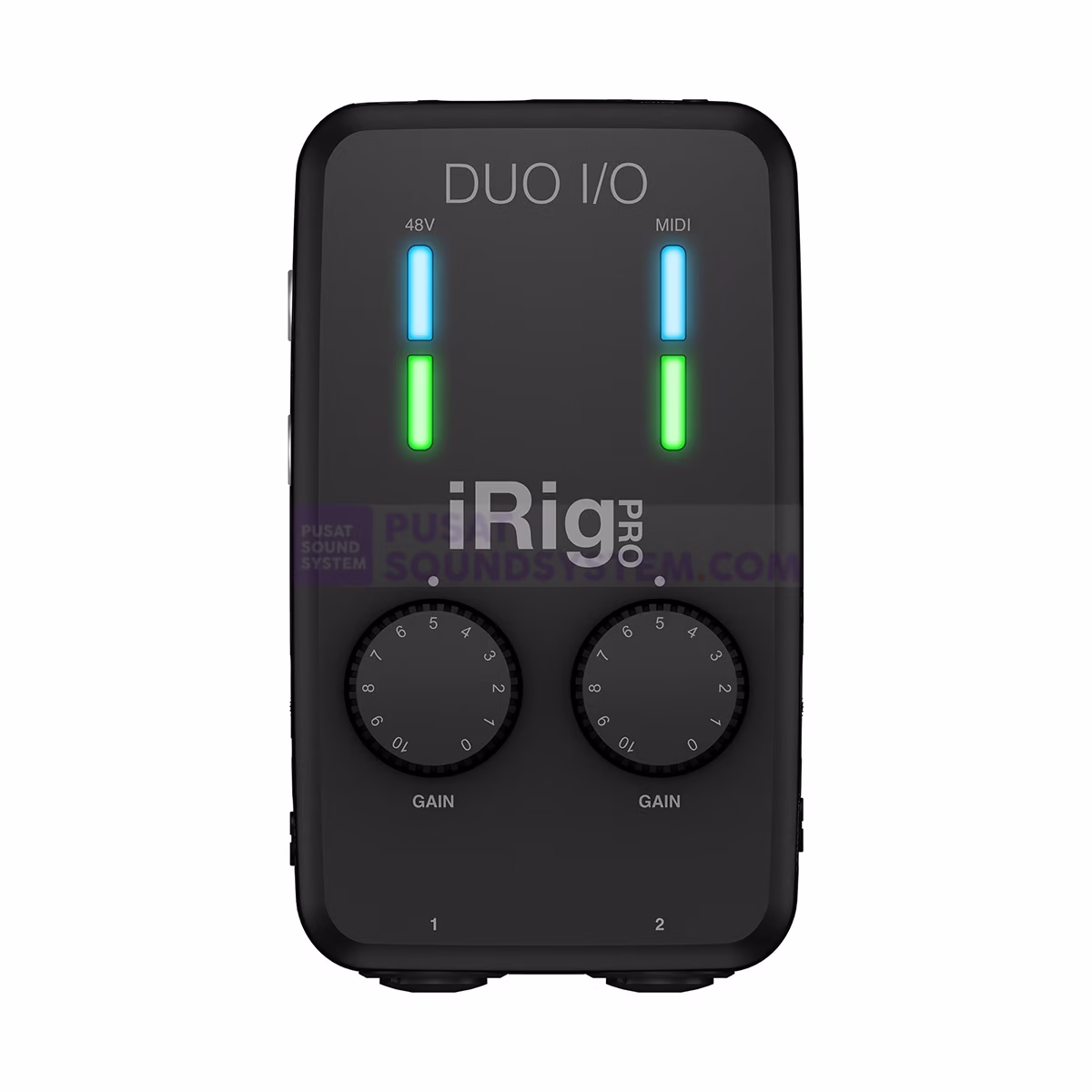 IK Multimedia iRig PRO DUO I/O 2-channel Audio/MIDI Interface for iOS, Android, and Mac/PC - Image 2