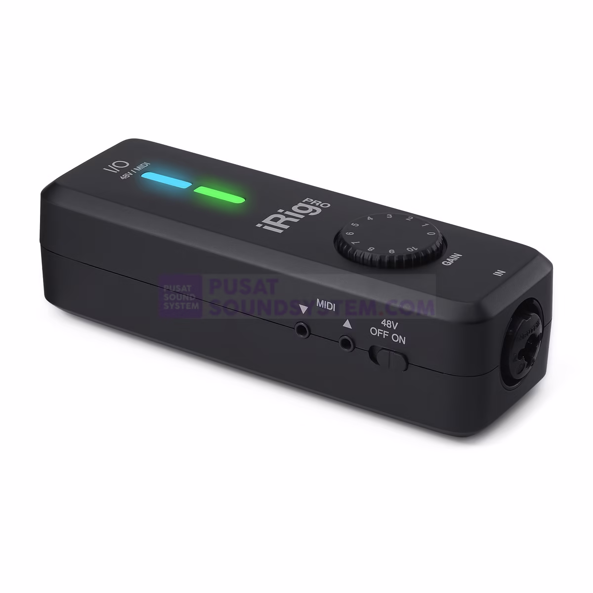 IK Multimedia iRig PRO I/O USB Audio Interface for iOS, Android, Mac, and PC