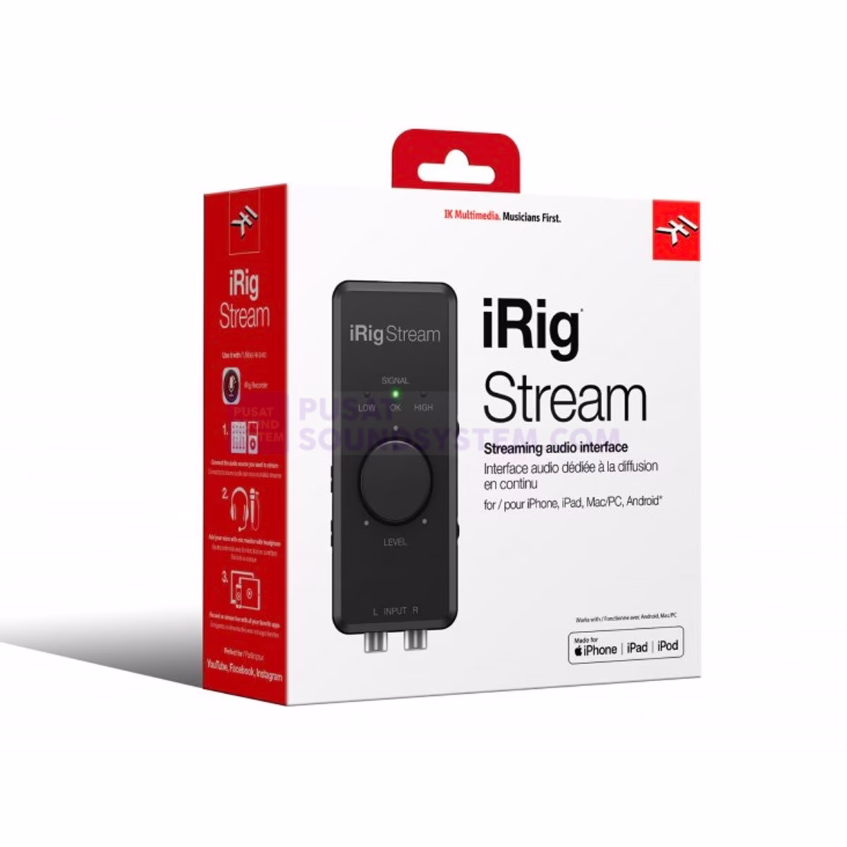 IK Multimedia iRig Stream Ultracompact 2x2 Audio Interface - Image 4