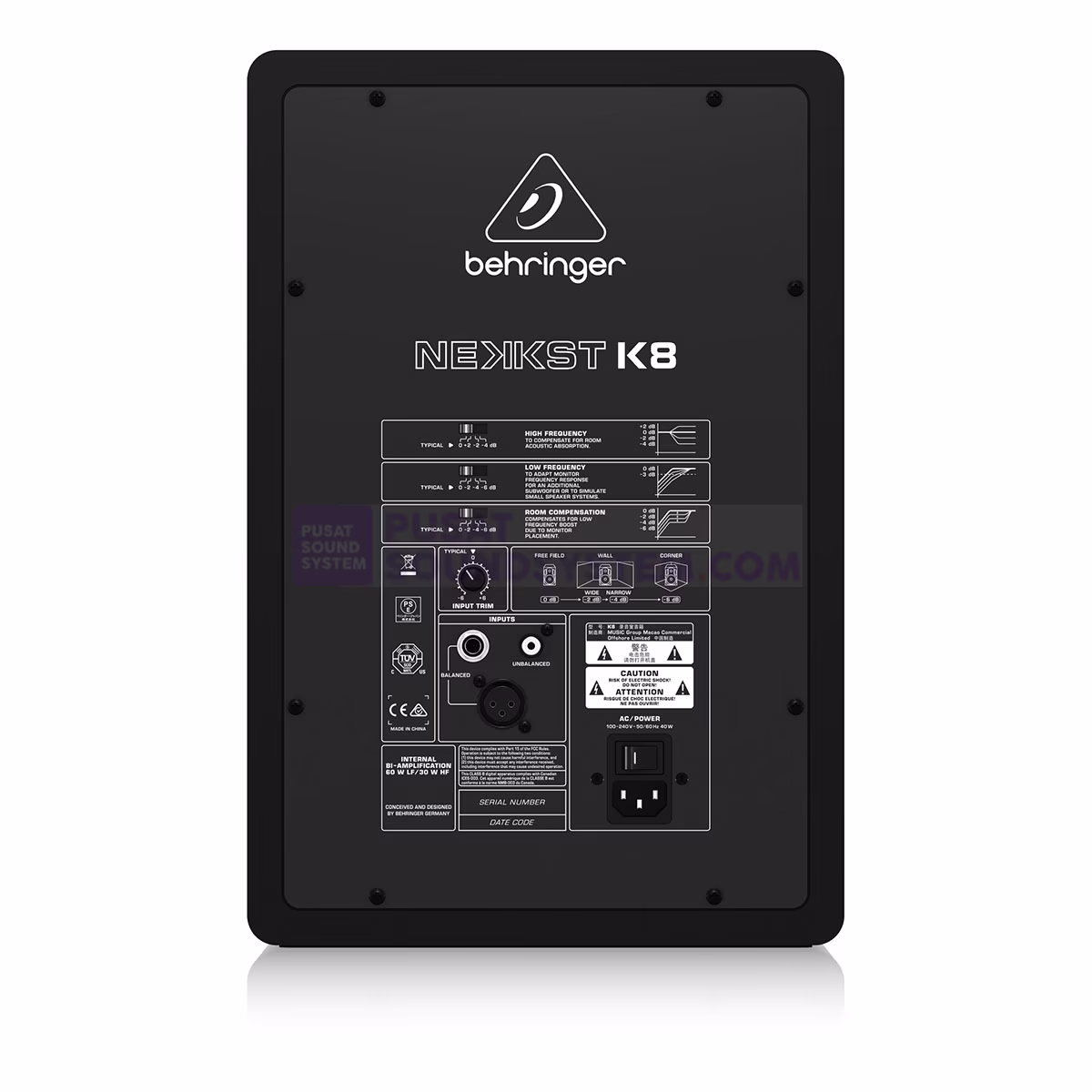 Behringer Nekkst K8 Speaker Monitor Studio Recording Aktif 8 Inch 2 Way 150 Watt - Image 3