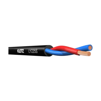 KLOTZ LY225S twinaxial speaker cable 2 x 2.5 mm² – PVC